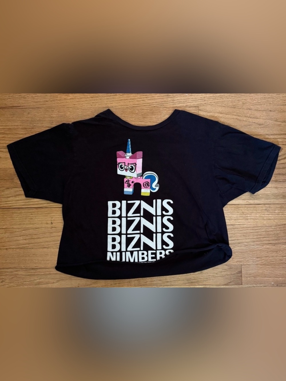 Lego Cat Crop Tee